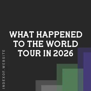 What happened to the World Tour in 2026? Banners