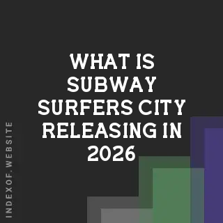 What is “Subway Surfers City“ releasing in 2026? Banners